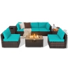 Colour Mix Brown/Turquoise