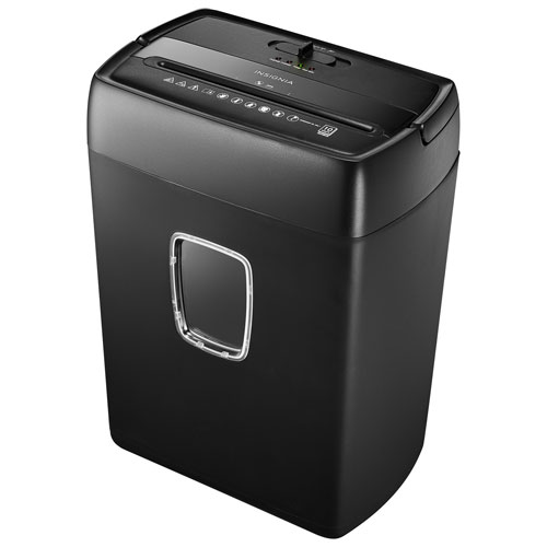 Image 1 of 7.. Insignia 10-Sheet Cross-Cut Shredder - Only at Best Buy