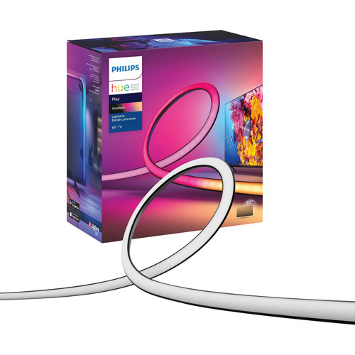 Image 1 of 9.. Philips Hue Play Gradient Lightstrip for 60" - 70" TVs