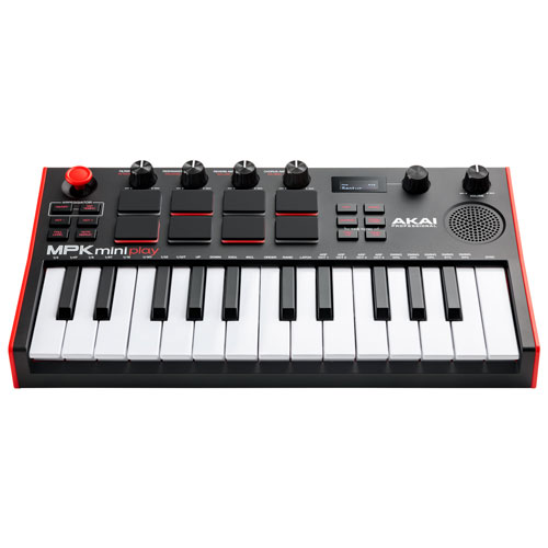 Image 1 of 8.. Akai MPK Mini Play MK3 MIDI Controller with Speakers & Software Package