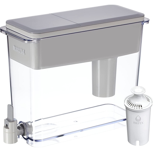 Image 1 of 10.. Brita® Extra Large 27 Cup Filtered Water Dispenser with 1 Standard Filter, Made without BPA, UltraMax