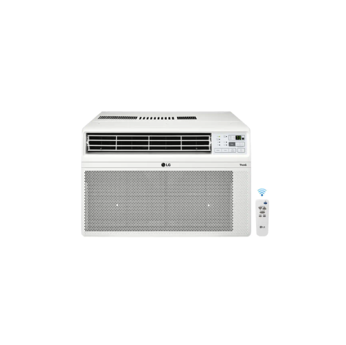Image 1 de 9.. LG 8 000 BTU Window Smart Air Conditioner refroidit 350 m². pi. avec ENERGY STAR et télécommande, Wi-Fi activé