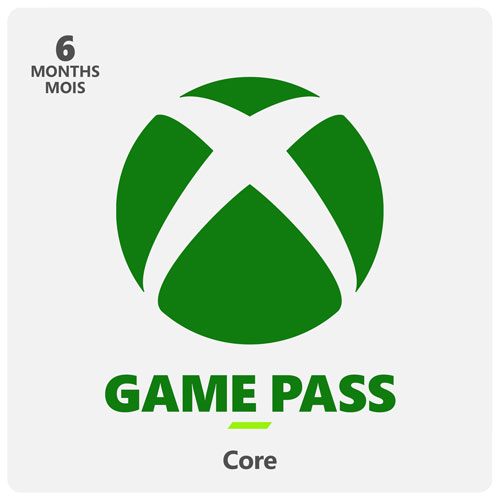 Image 1 of 6.. Xbox Game Pass Core 6-Month Membership - Digital Download