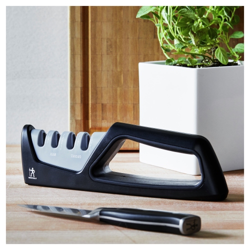 Image 1 of 2.. HENCKELS Knife Sharpener Black