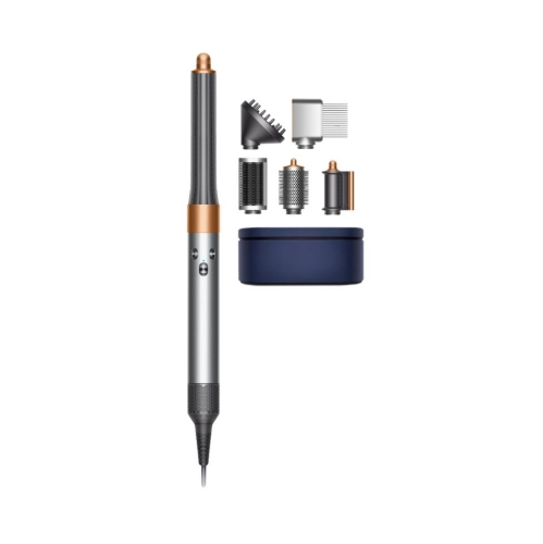 Image 1 of 1.. Open Box - Dyson Airwrap Multi-Styler Complete Long Diffuse for Curly & Coily Hair – Nickel/ Copper - BRAND NEW