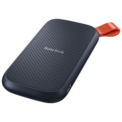 Image 1 of 1.. Sandisk Portable 2TB USB 3.2 External Solid State Drive - Black