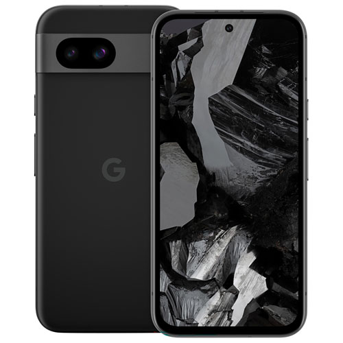 Image 1 of 22.. Rogers Google Pixel 8a 128GB - Obsidian - Monthly Financing