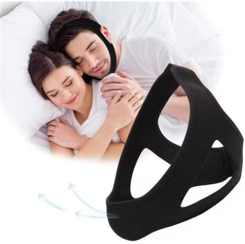 Image 1 of 7.. Strap Sleep Apnea Belts Jaw Solution Chin Support Anti Snore Stop Snoring Bands