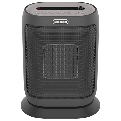 Image 1 of 5.. De'Longhi Compact Digital Ceramic Heater - Grey