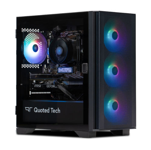 Image 1 of 10.. Quoted Tech Clarity Gaming Custom PC - Black - EX