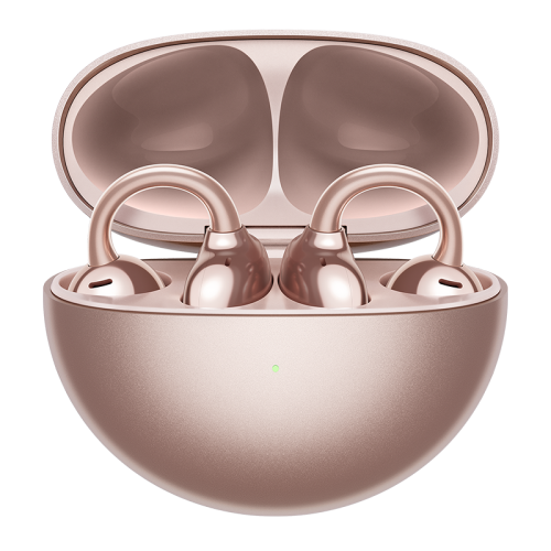 Image 1 of 10.. HUAWEI FreeClip, Groundbreaking Aesthetic Design, Feather-light Wearing, Open-ear Listening, AI Crystal-Clear Call, Long Battery Life, Dual-Device