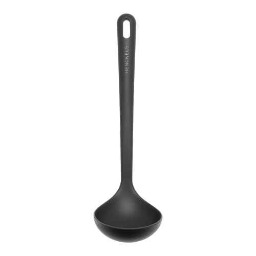 Image 1 of 7.. HENCKELS Silicone Onyx Soup Ladle, 31 cm, Silicone
